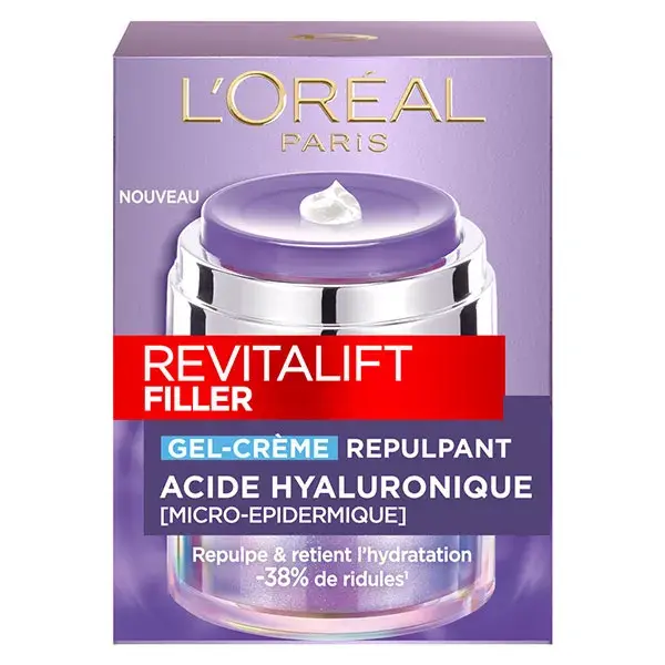 Gel-Creme Preenchedor L'Oréal Paris Hidratante e Antienvelhecimento