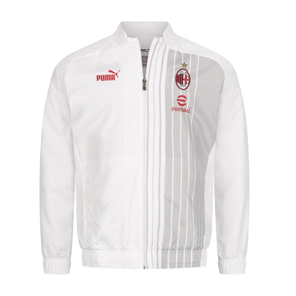 Puma AC Milan Veste Prematch Blanche Homme Puma 2022/2023