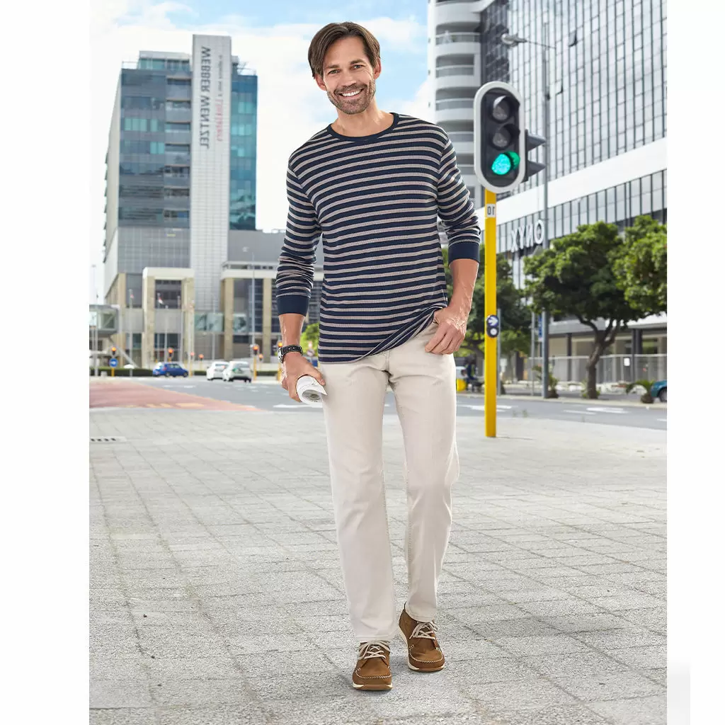 HERREN - Mokassin LON cognac