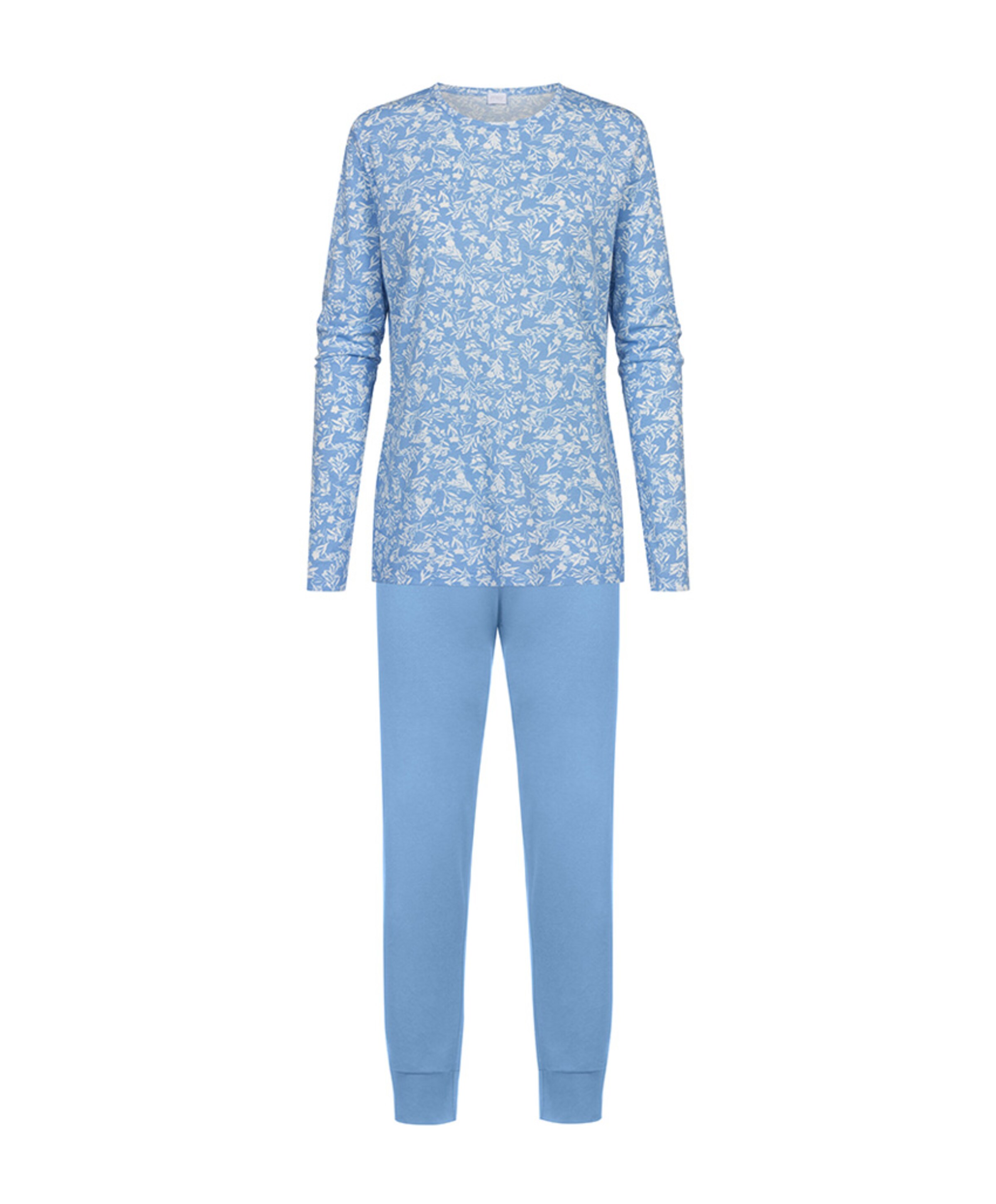 Mey Dames pyjamaset blauw