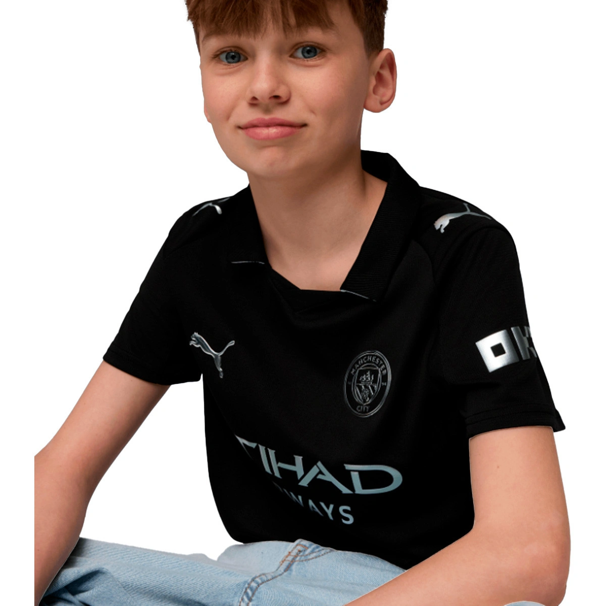 Camisola Puma Manchester City Segundo Equipameto 2025-2026 Criança