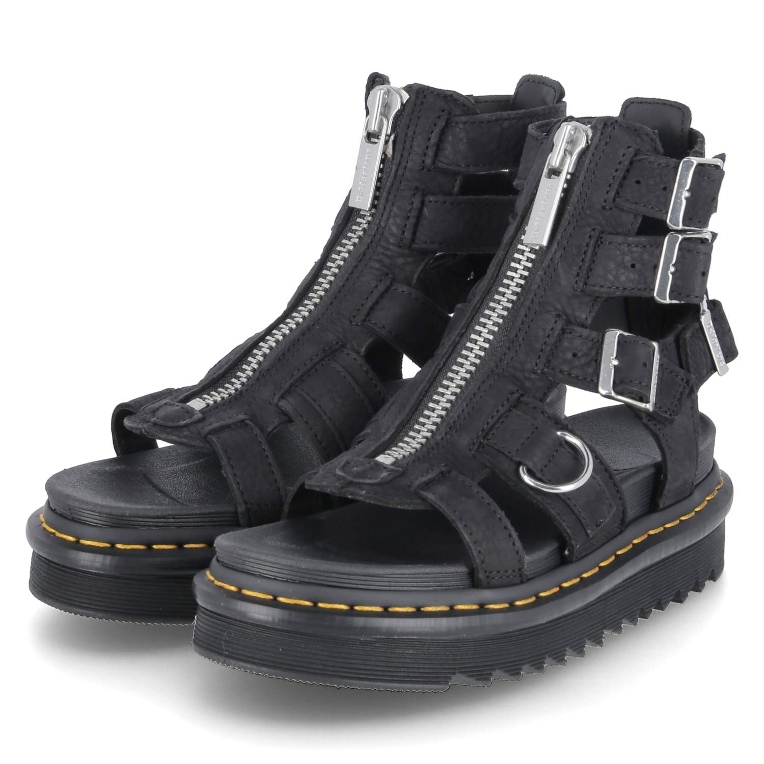 Dr. Martens Plateausandalen OLSON - charcoal grey