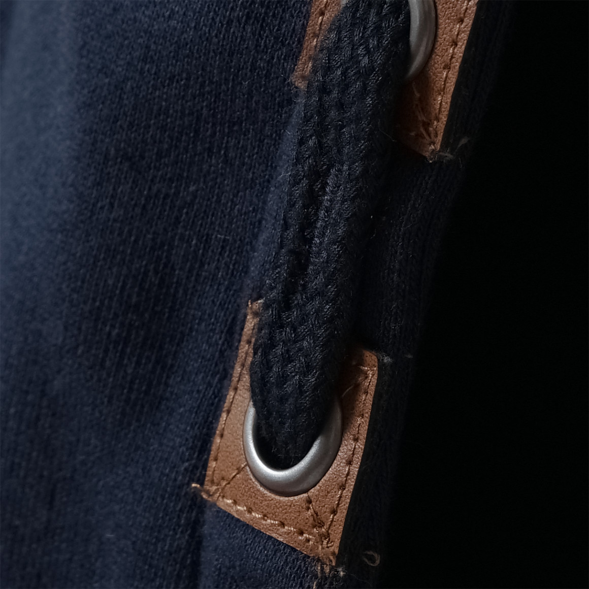 Yigga Mädchen Hoodie mit Pferde-Motiv dunkelblau