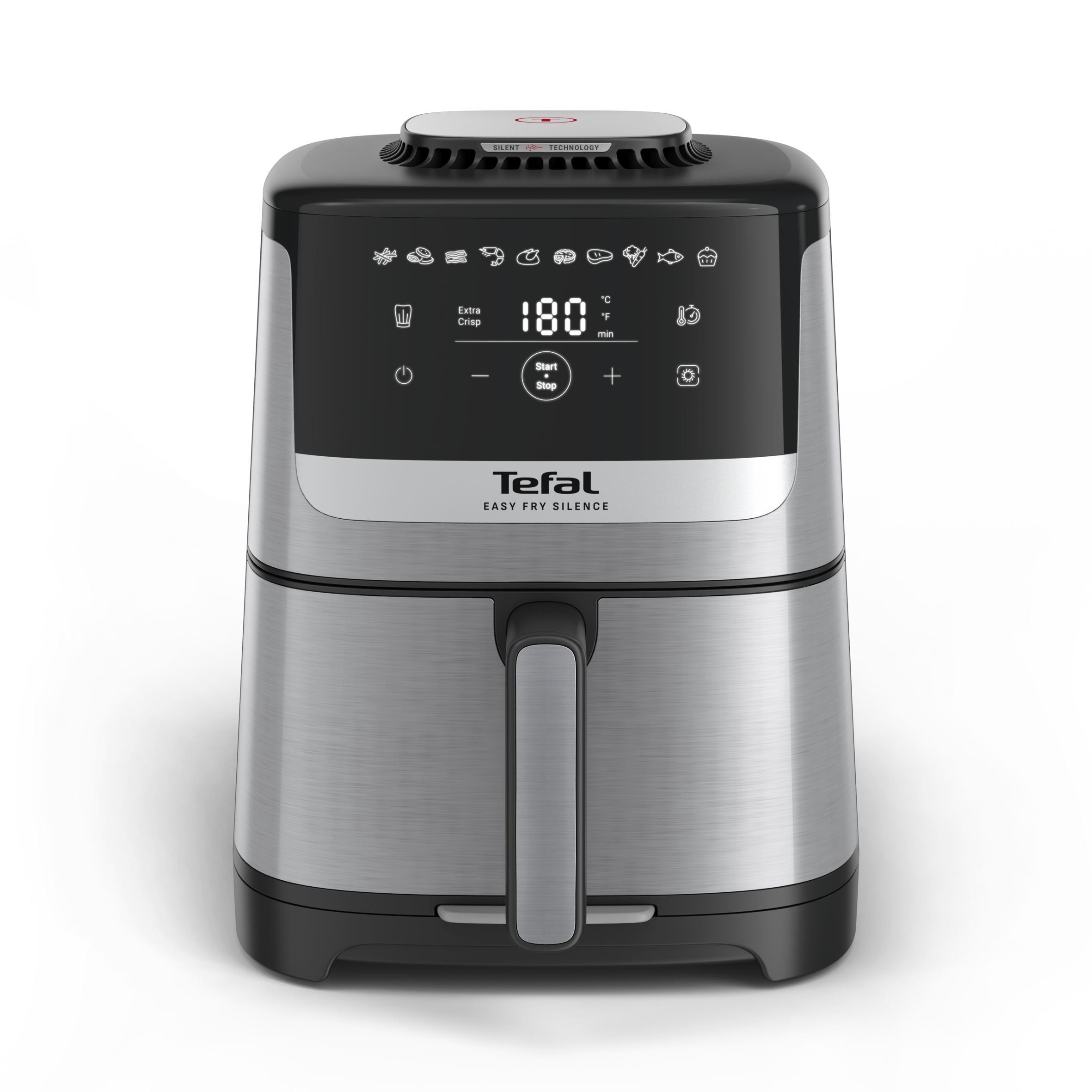 Easy Fry Silence EY552D Stille air fryer - 10 programma's - 5 L
