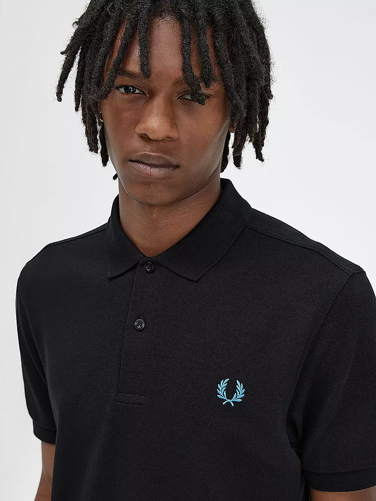 FRED PERRY Poloshirt schwarz