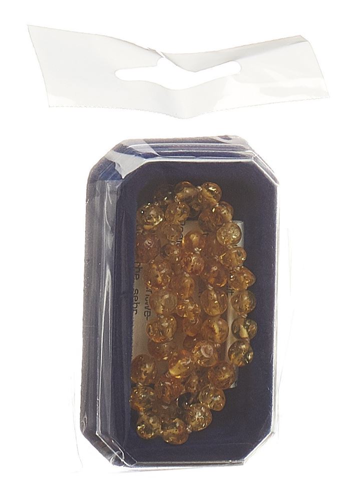 AMBERSTYLE Bernsteinkette citrin cognac 36cm mit Magnetverschluss 1 Stk