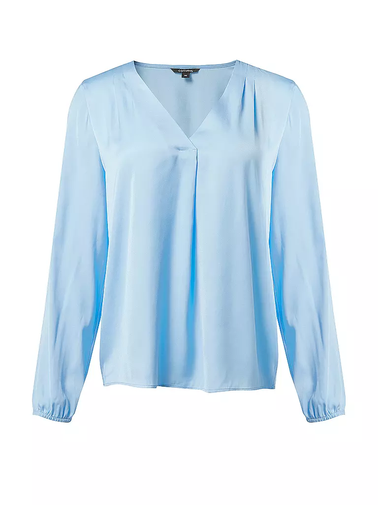 COMMA Blusenshirt hellblau