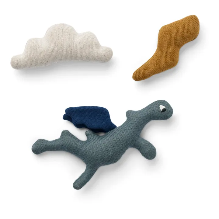 Liewood Hochet Carson en coton bio -set de 3