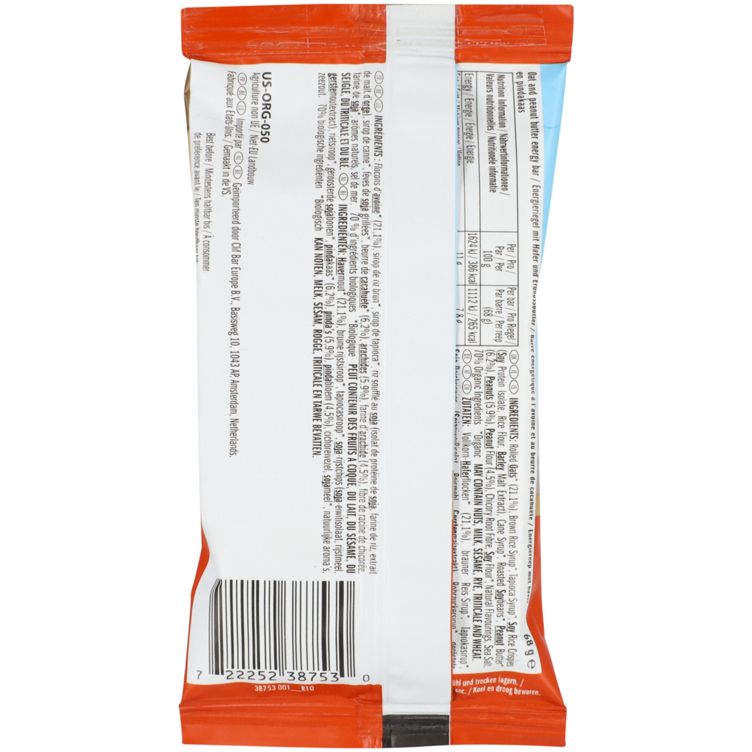 CLIF BAR® Crunchy Peanut Butter