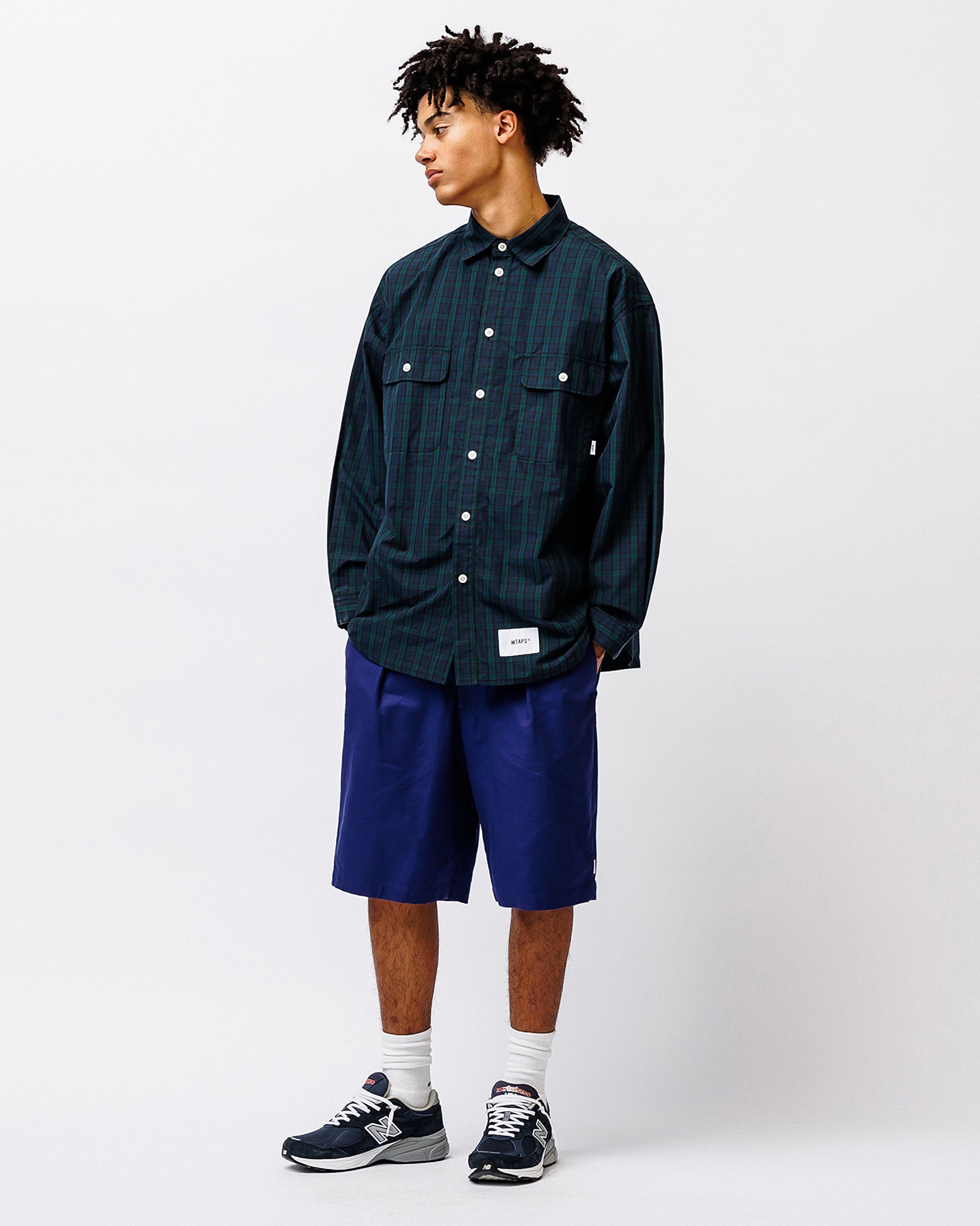 WTAPS<br>WCPO 01 / LS / Cotton. Broadcloth. Textile