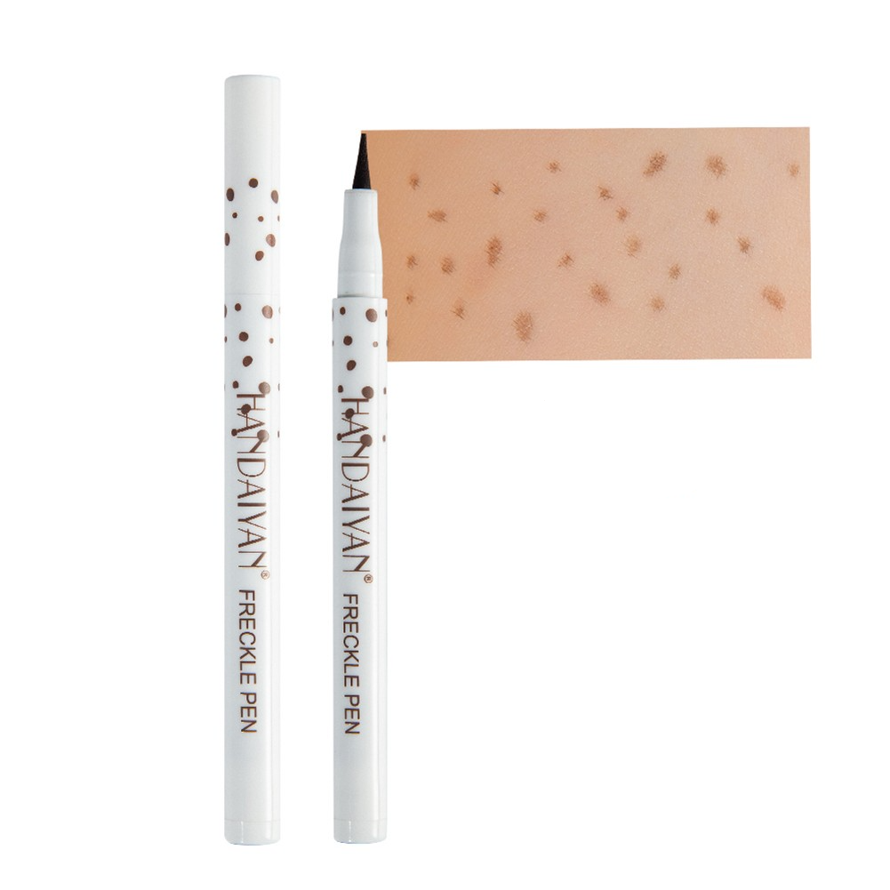 Wasserfester Sommersprossen Stift Temporary Tattoo Faux Freckles Pen - Haselnussbraun