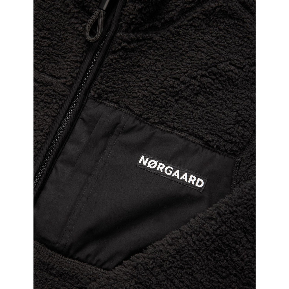 Køb Mads Nørgaard Jet Black Teddy Fleece Jeffo Jakke
