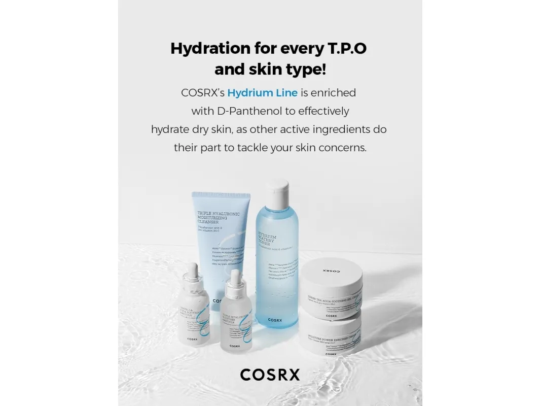 Cosrx Hydrium Centella Aqua beroligende ampul 40 ml