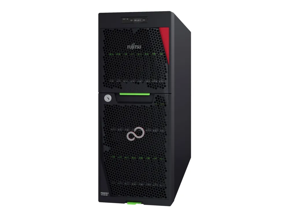 Fujitsu PRIMERGY TX1330 M5 - Server - tower - envejs - 1 x Xeon E-2334 / op til 4.8 GHz - RAM 16 GB - non-hot-swap 2.5
