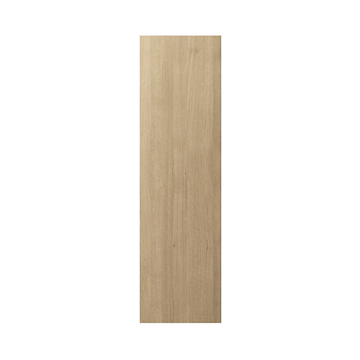 Côté de remplacement électroménager Goodhome Chia décor chêne clair H. 201 cm x l. 57 cm x Ep. 18 mm