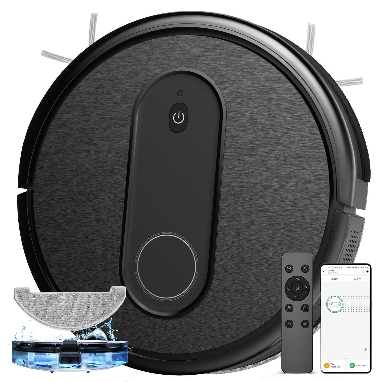 Vexilar Robot Vacuum Mop 2-in-1 with 3000 Pa Suction