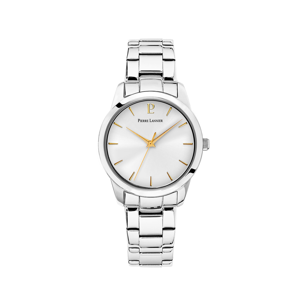 Montre PIERRE LANNIER roxane femme bracelet acier argent