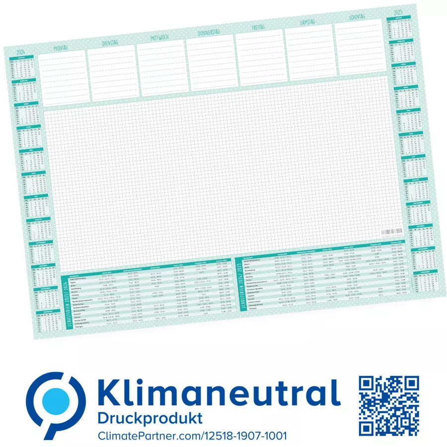 Nikima Papierunterlage mint