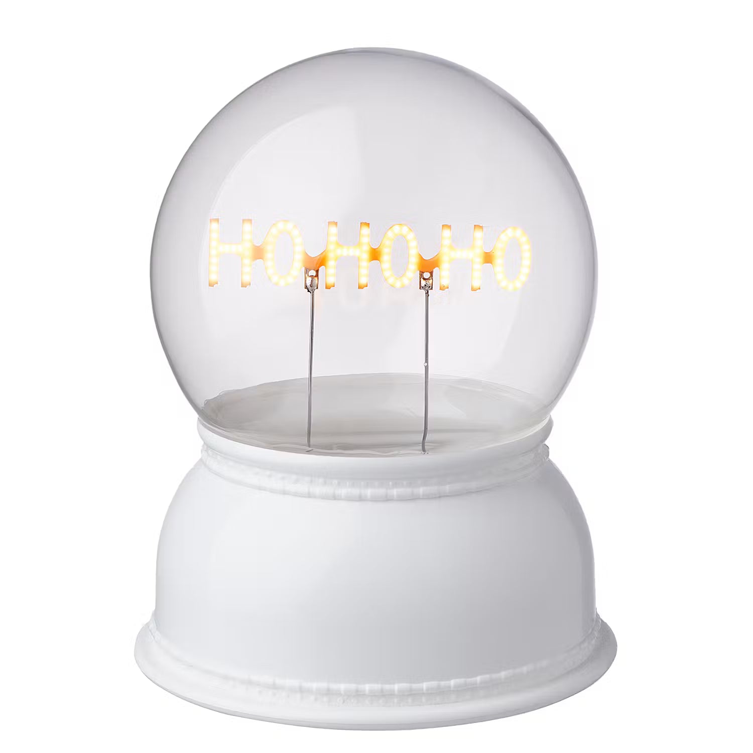 GLOW BALL LED Deko-Kugel Hohoho