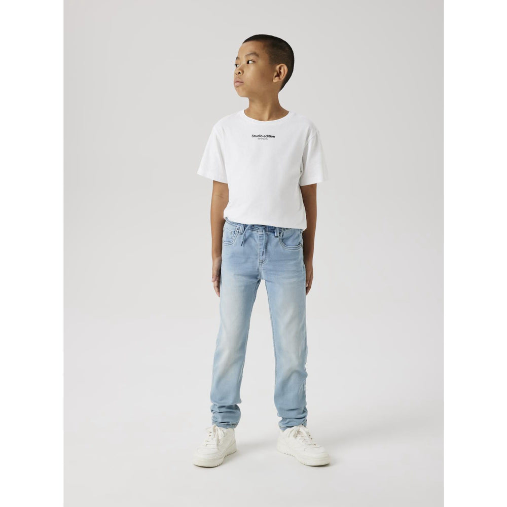 Køb Name It Light Blue Denim Ryan Slim Swe Jeans Noos