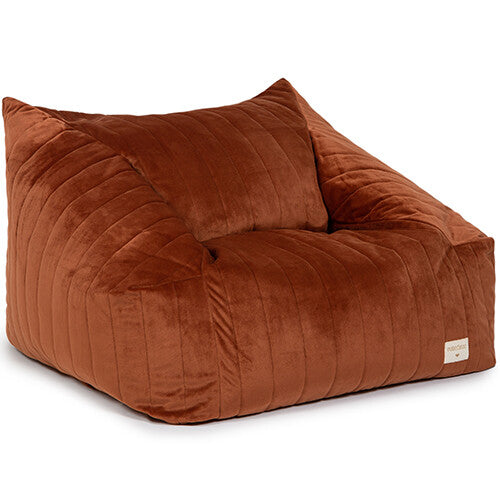 Nobodinoz zitzak chelsea velvet - wild brown