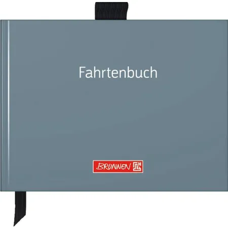 BRUNNEN Fahrtenbuch Hardcover, A6, 40 Blatt