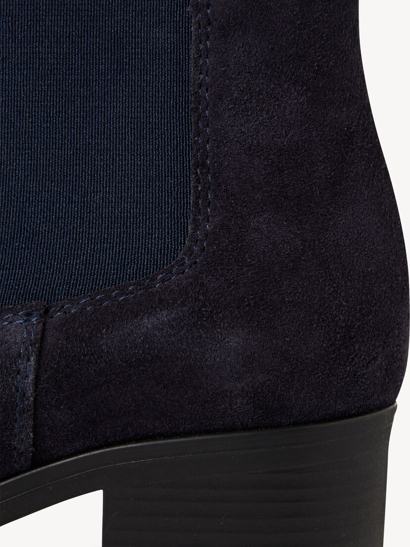 Leren Chelseaboot - blauw