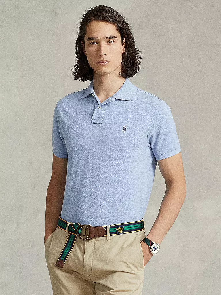 POLO RALPH LAUREN Poloshirt Slim Fit  hellblau