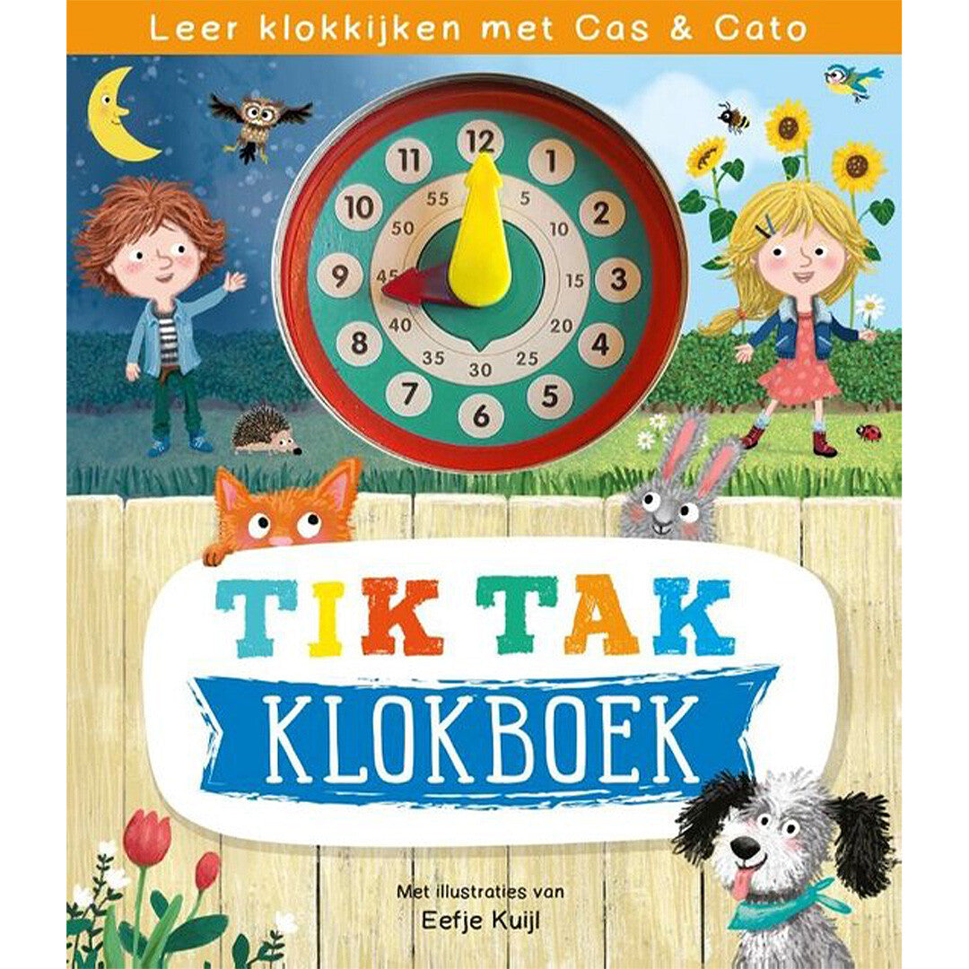 Uitgeverij rebo tik tak klokboek