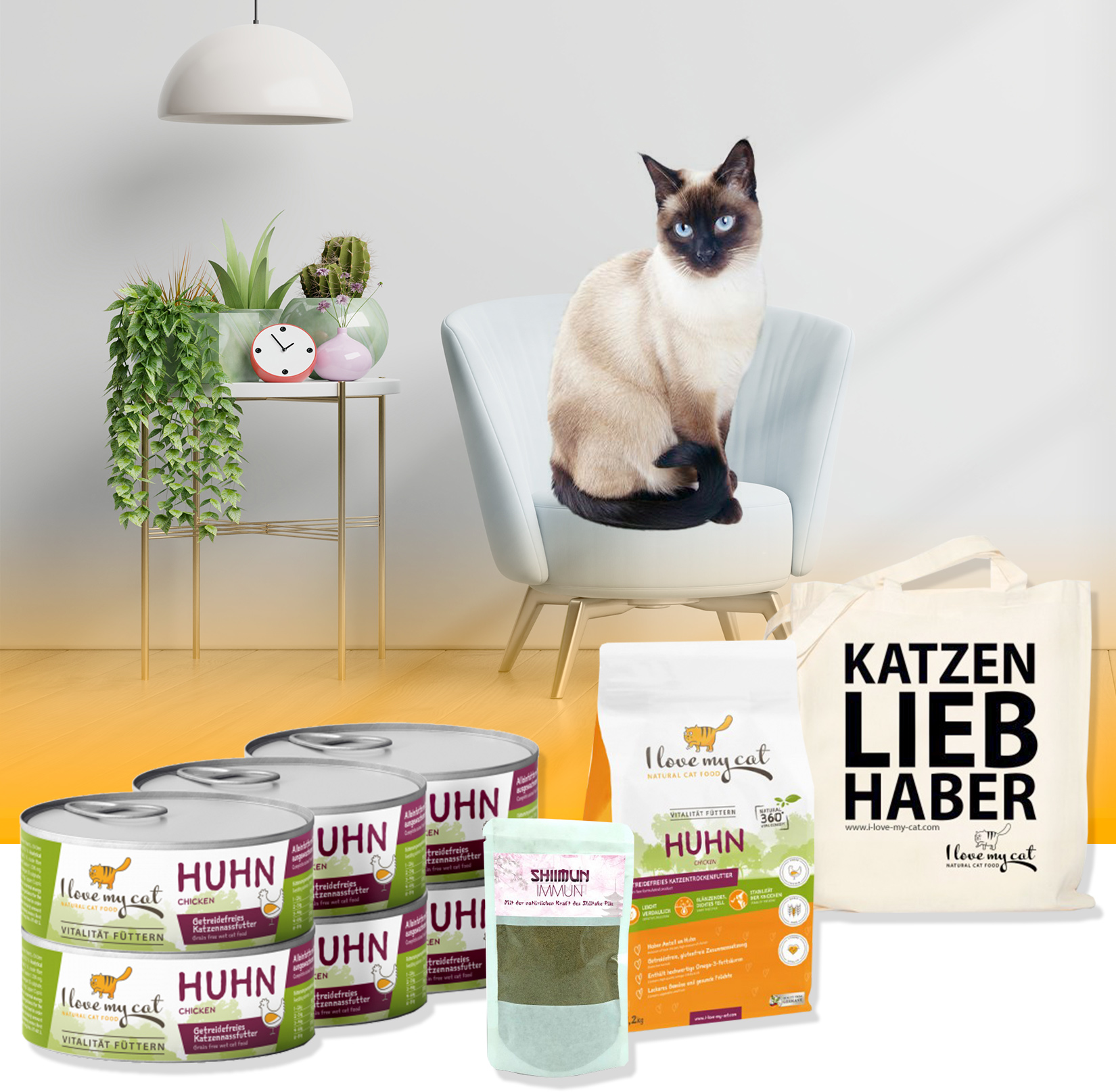 Set économique pour chat siamois