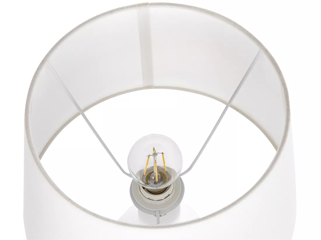 Lampe à poser LAMBRE Céramique Blanc