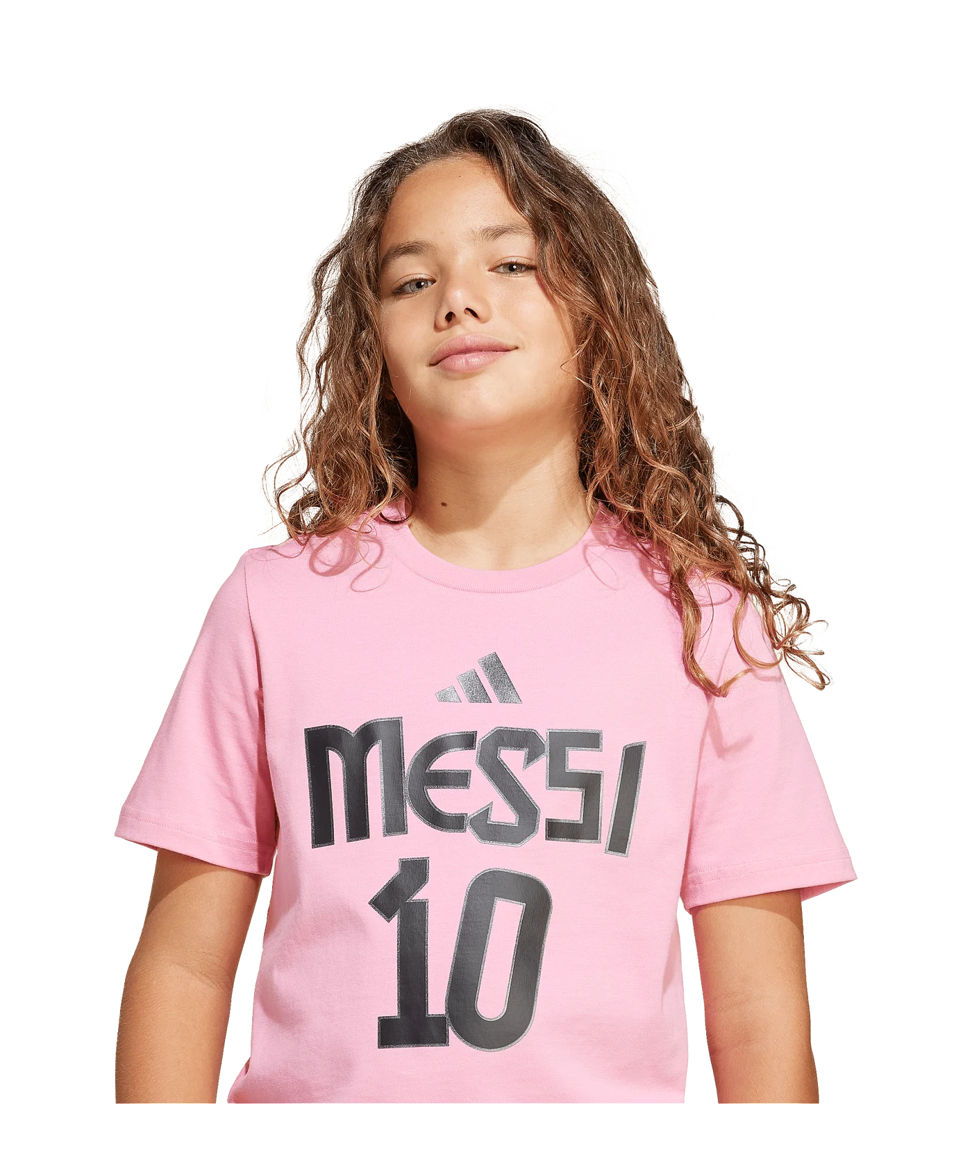 adidas Messi T-Shirt Kids Pink