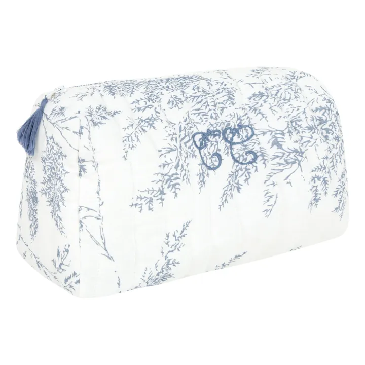 Tartine et Chocolat Trousse de toilette Feuillage | Bleu marine