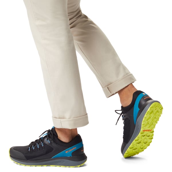 Chaussure de randonnée basse COLUMBIA M TRAILSTORM WP BLACK SOLAR