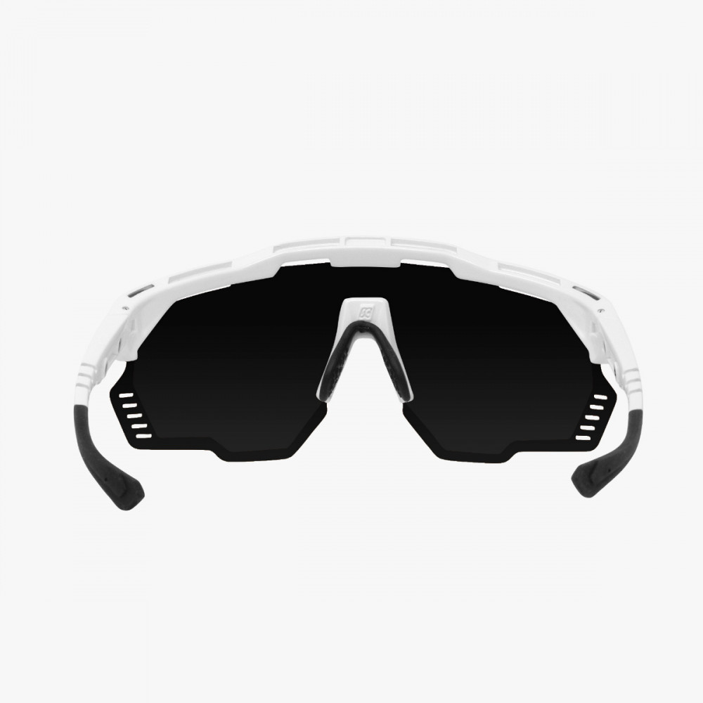 Scicon Aeroshade Kunken cykelbriller White Gloss Photochromic