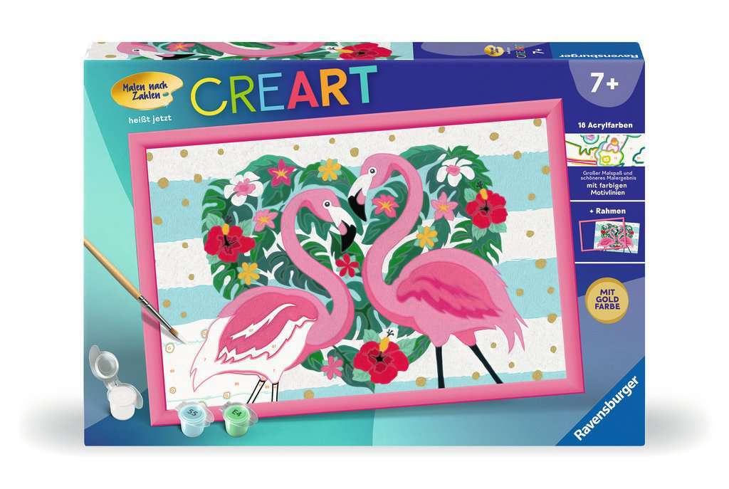 Ravensburger Spiel Liebenswerte Flamingos