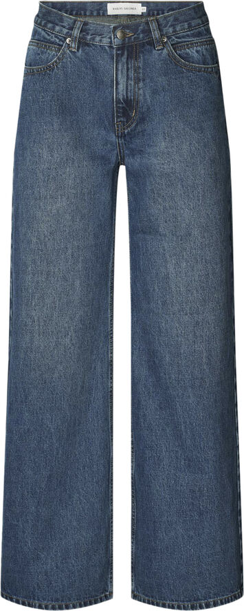 Rabens Saloner Denim pants - Ini Washed indigo