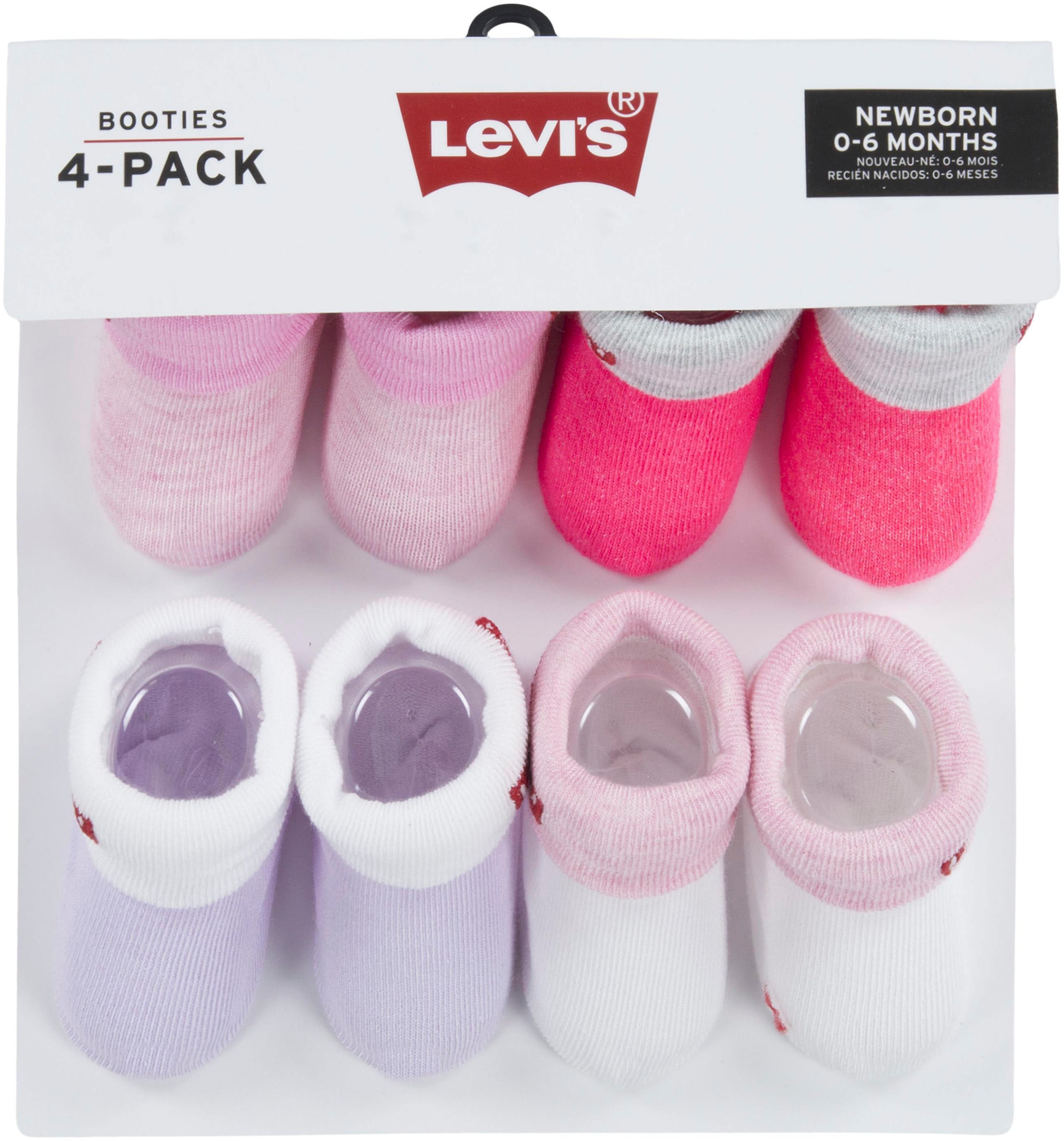 Levi's® Kids Socken »4PK Red Tab Bootie« 8 Stk. tlg. UNISEX