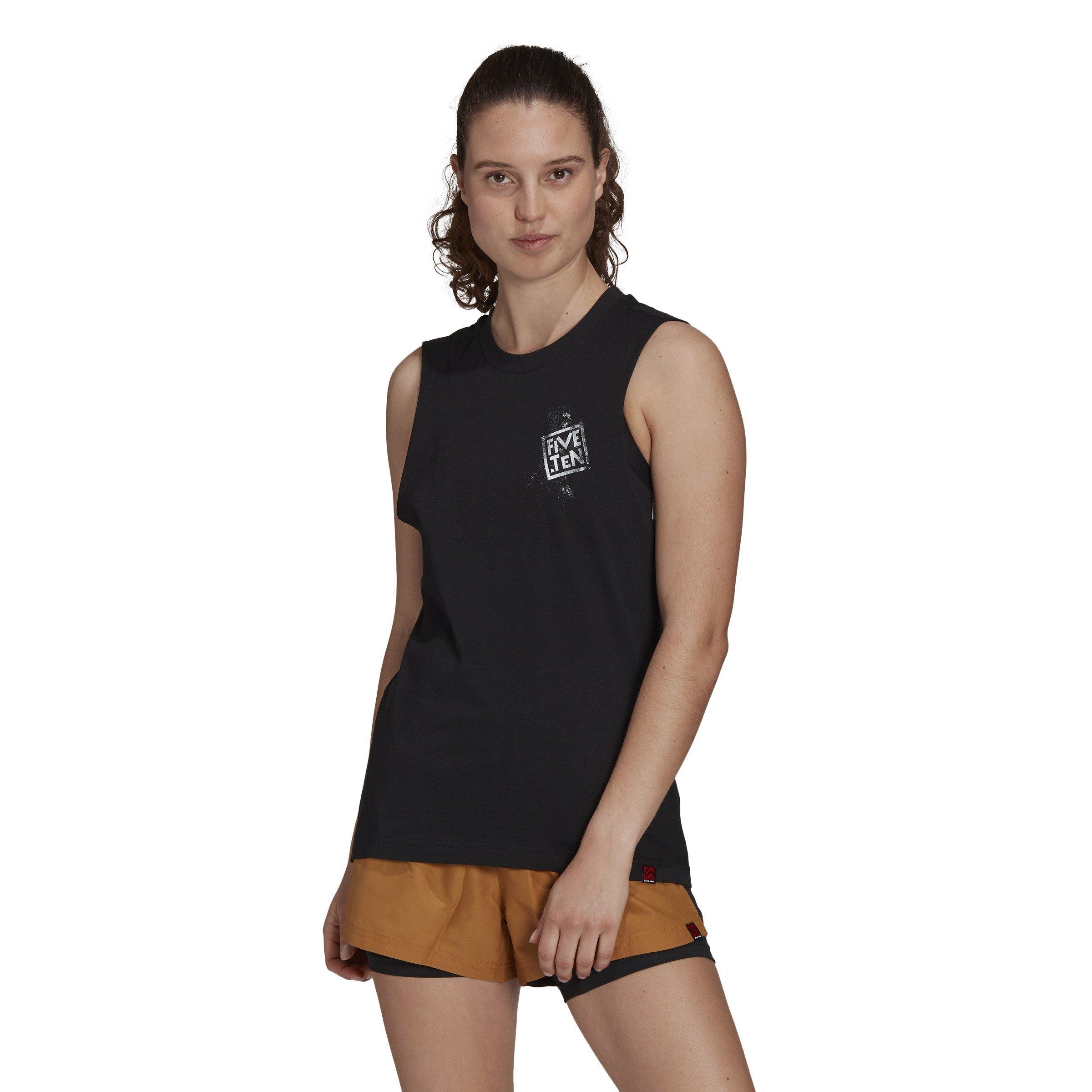 adidas Five Ten Stealth Cat Graphic Tank Top Womens