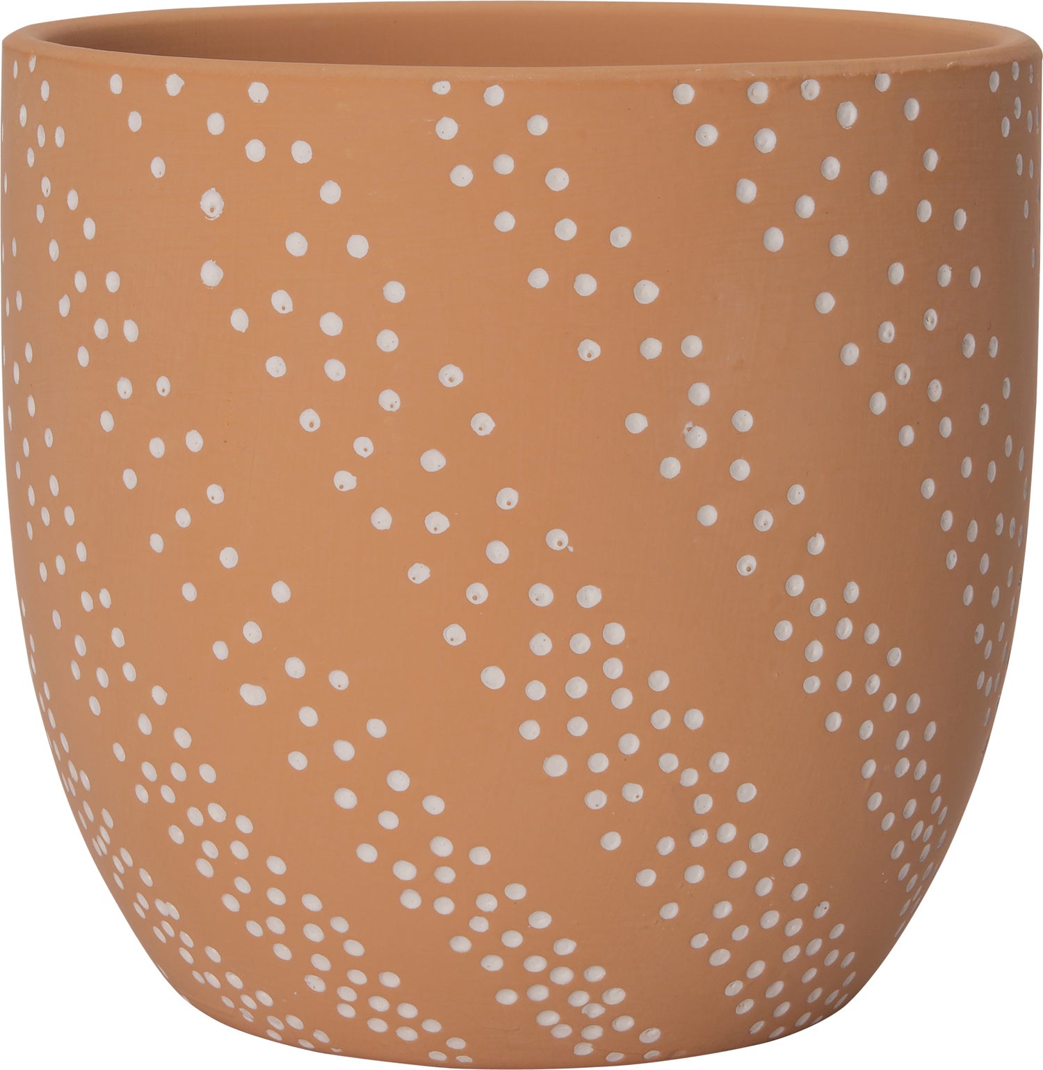 Intratuin bloempot Ids terracotta D 13,5 H 12,5 cm