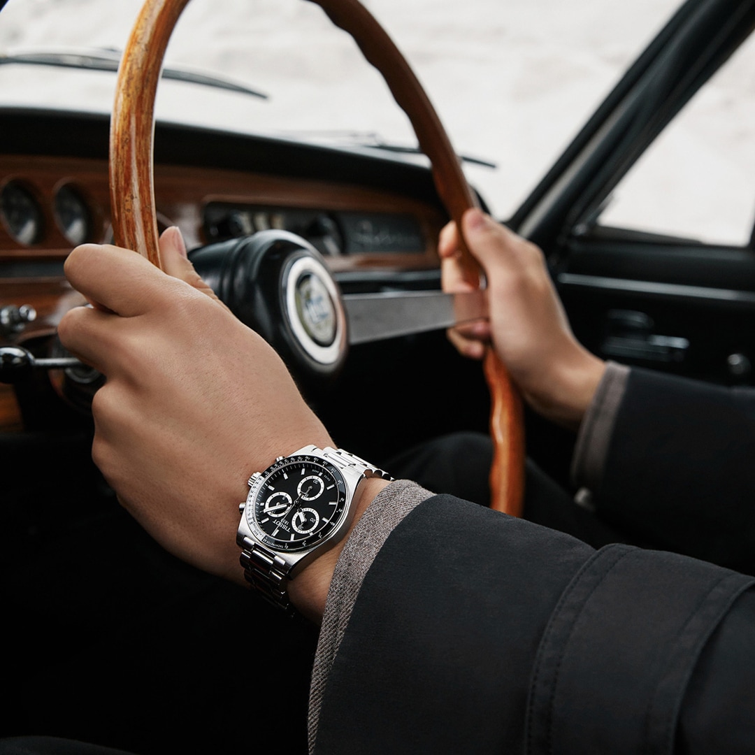 Tissot PR516 Quartz Chronograph Schwarz