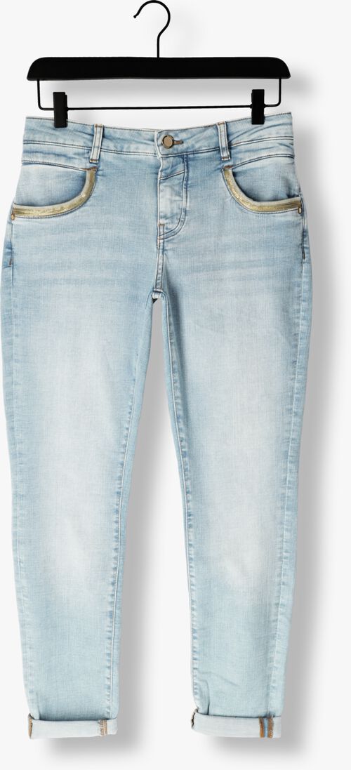 lichtblauwe mos mosh slim fit jeans mmnaomi light perla jeans