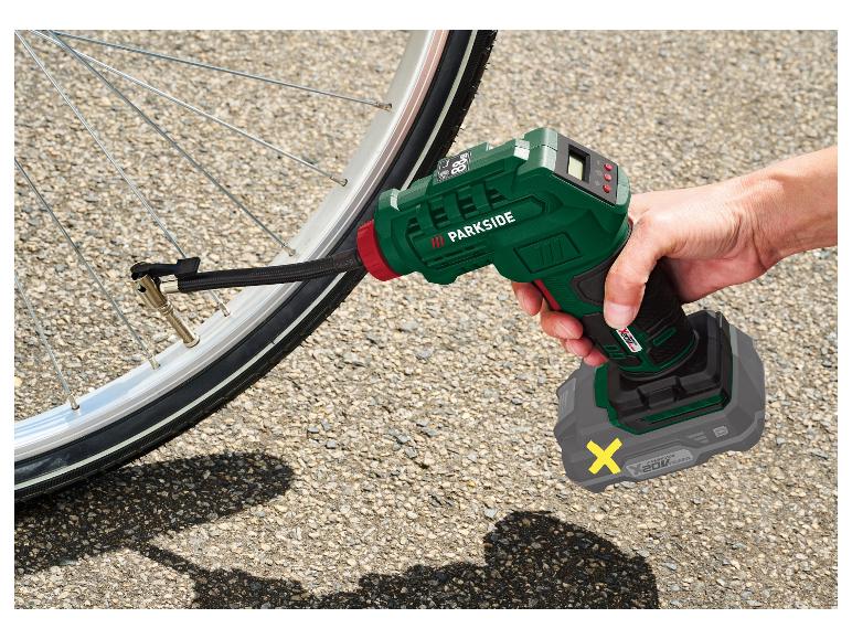 Accu-luchtpomp of -compressor 20 V zonder accu en lader