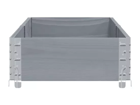Jardinière bac lit surélevé bois marron 150 x 50 x 45433 cm 02_0037433