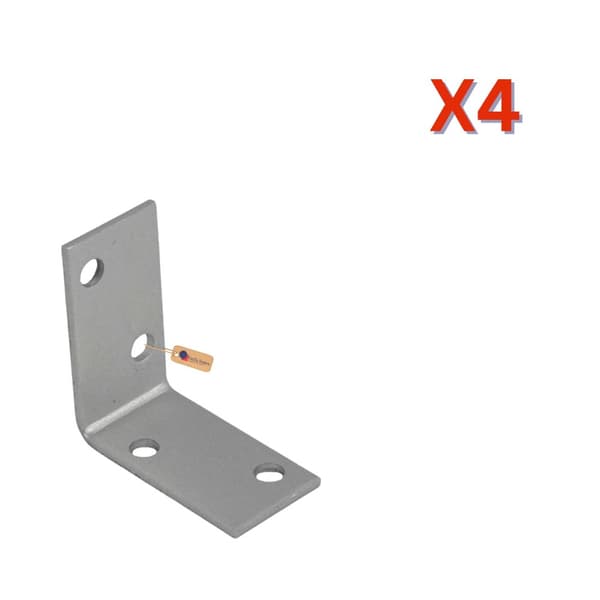 Spikerplatevinkler 40x40x20x2 mm, 10 stk