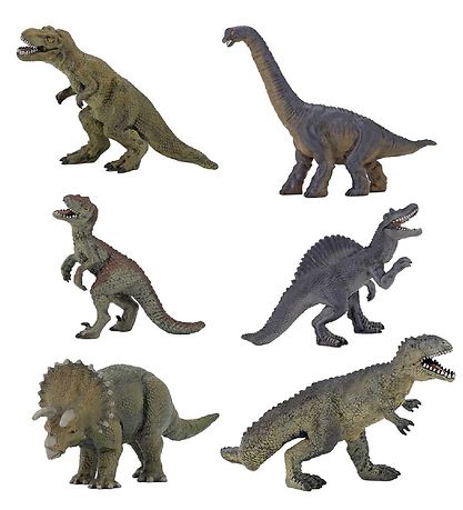 Papo Dinosaurus Set 2 - 4-9 cm - 6 Teile