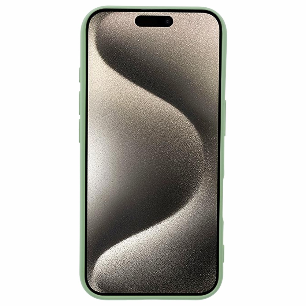 iPhone 16 Gummi Case Schutzhülle - Grün (Matt)