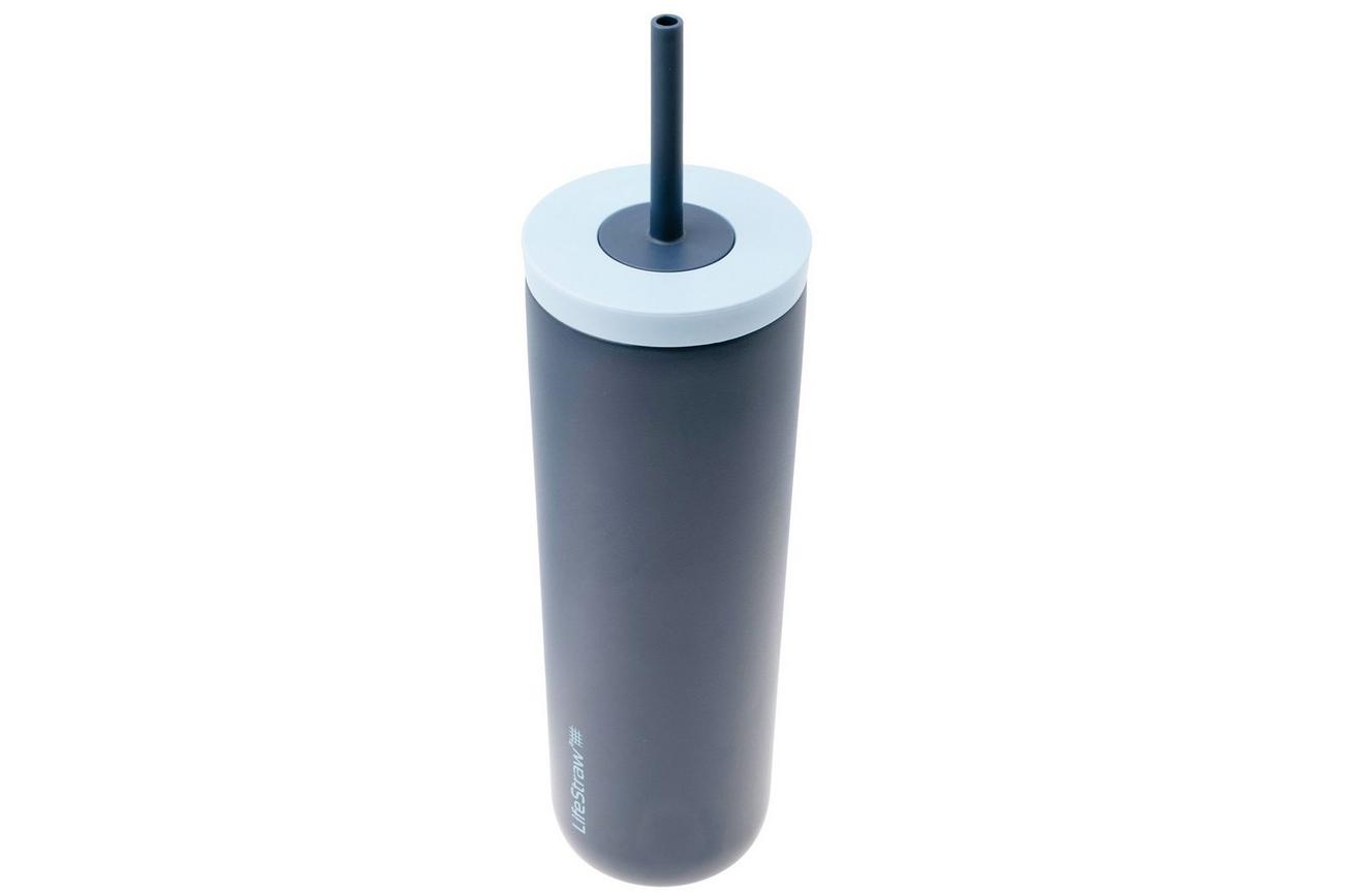 LifeStraw Go Steel Tumbler Aegean Sea, drinkbeker met waterfilter, 530 ml