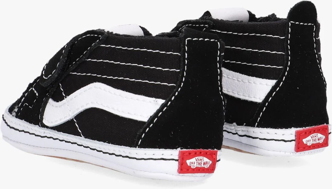 VANS zwarte vans babyschoenen in sk8-hi crib
