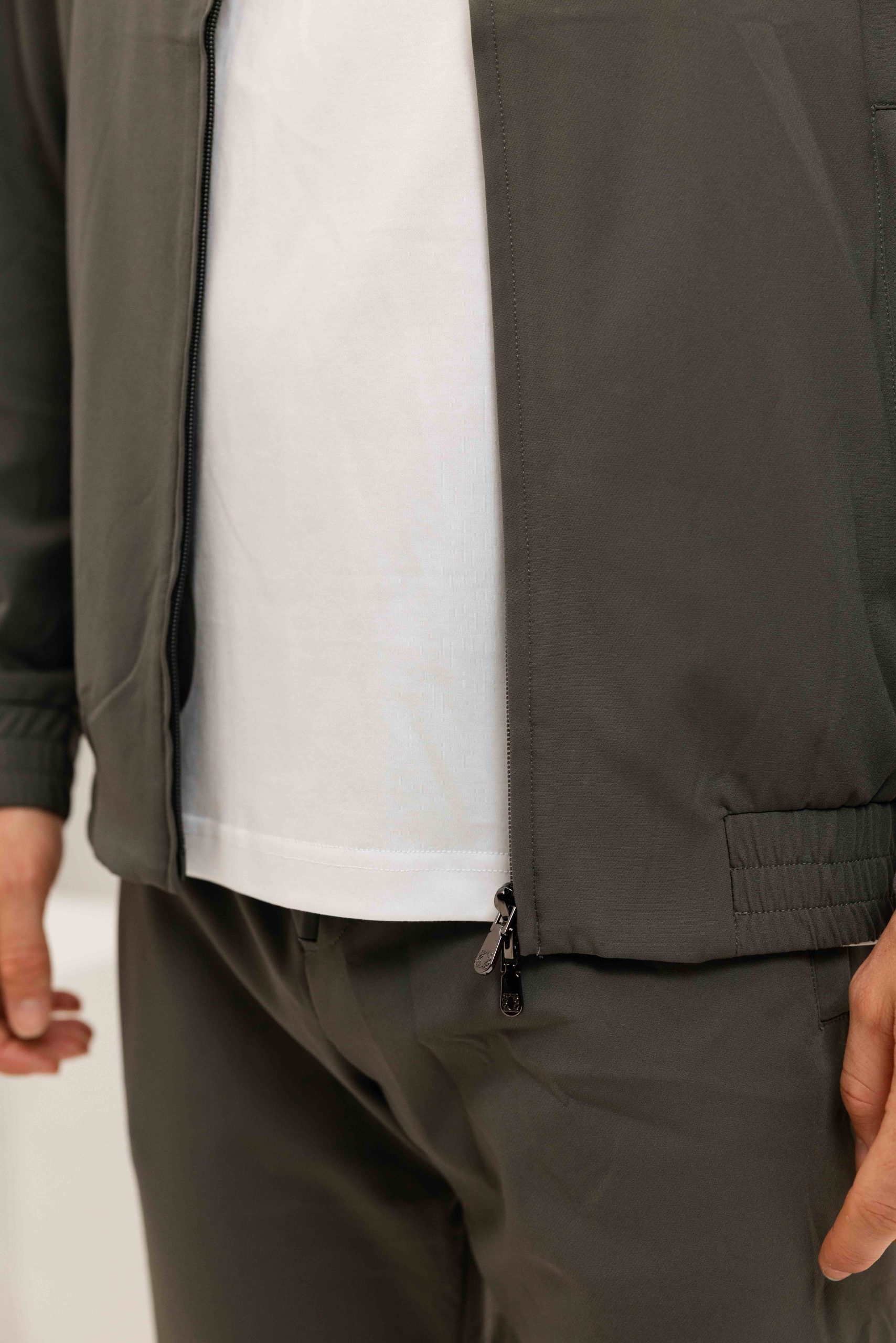 Cou7ure Essentials Reflection Hoodie Trainingspak Heren Donkergroen